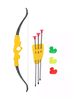 Игровой набор Стрелок, в комплекте лук, стрелы с присосками 3шт., держатель для стрел, мишени 3 шт., пакет, в ассортименте 118-20