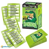 Игра карточная Крокобонд, 72 карточки 04572