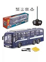 Автобус радиоуправляемый, 4 канала, свет, в комплекте: аккумулятор, USB шнур, элементы питания АА*2шт. не входят, коробка SH091-348B