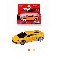 Машинка WELLY 1:38 Lamborghini Gallardo LP560-4, пруж. мех., цвет в асс.