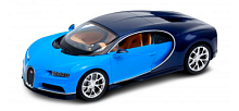 Машинка WELLY 1:24 Bugatti Chiron, синий