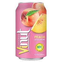 Напиток сокосодержащий Винут Персик 330 мл / Vinut Peach 330 ml ж/б