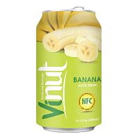 Напиток сокосодержащий Винут Банан 330 мл / Vinut Banana 330 ml ж/б