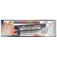 Пианино "электронный синтезатор" 37 клавиш,микрофон, кор.46,5*14,4*5,6см ИГРАЕМ ВМЕСТЕ в кор.2*18шт