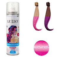 Спрей-краска для волос в аэрозоли, для временного окрашивания, цвет фиолетовый Т23411