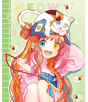 Скетчбук Anime Pets. Девочка с котиком Б72-0087