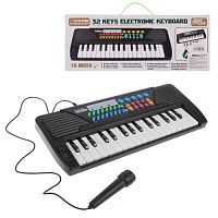 Синтезатор дет. 32 клавиши,  микрофон, батар.AA*4шт. в компл.не вх., кор. TX-6632A