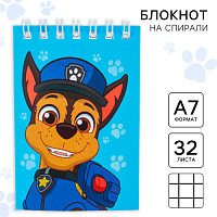 Блокнот А7 32 л, на гребне, PAW PATROL 9353180 9353180