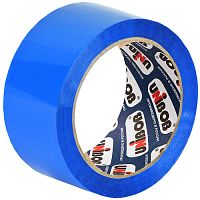Клейкая лента упаковочная Unibob, 48мм*66м, 45мкм, синяя 30310