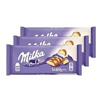 Молочный шоколад Милка Бабли вайт 95 грамм / Milka Bubbly White 95 g