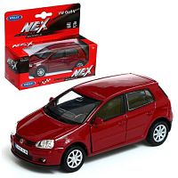 Машинка WELLY 1:38 Volkswagen Golf V, пруж. мех., цвет в асс.