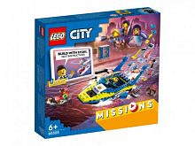 Конструктор LEGO CITY "Детективные миссии водной полиции"