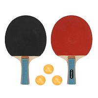 Набор для наст.тенниса, комплектность: 2 ракетки 8 мм.,  3 шарика 636270